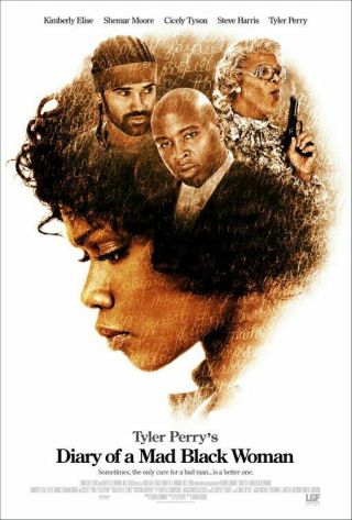 Diary Of A Mad Black Woman Great 27x40 D/s Movie Poster 2005
