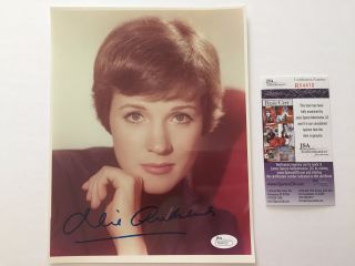 Julie Andrews Signed 8x10 Jsa Photo Autograph Mary Poppins Sound Of Music