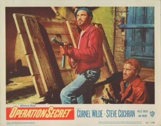 Operation Secret (1952) 11x14 Lobby Card 6