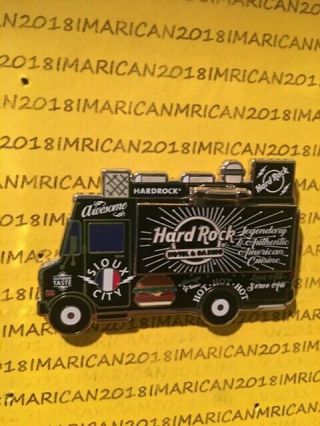 Hard Rock Hotel Sioux City Food Truck Pin With Card