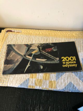 2001 A Space Odyssey 1968 Cinerama Program Souvenir Book Rare Kubrick