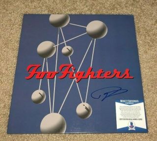 Dave Grohl Signed Foo Fighters Vinyl Album The Colour And The Shape Bas
