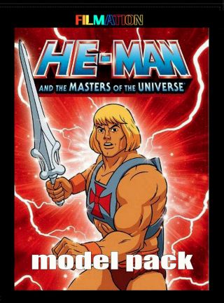 He - Man Model Sheet Book - Filmation