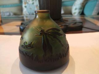 . Emile Galle Dragonfly Vase