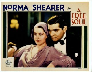 Norma Shearer Clark Gable A Soul 8x10 " Photo A994