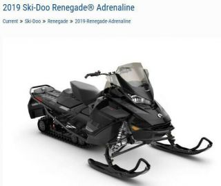 2019 Ski Doo Renegade Adrenaline 600r E - Tec - -
