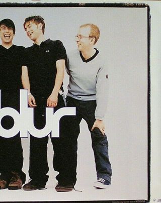 Blur 1999 13 Promo Poster 3