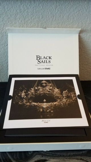Starz Black Sails 2017 Final Season Press Kit [no Dvd]