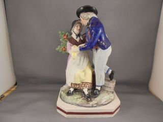 Antique 19th C Staffordshire Pottery The Sailor 