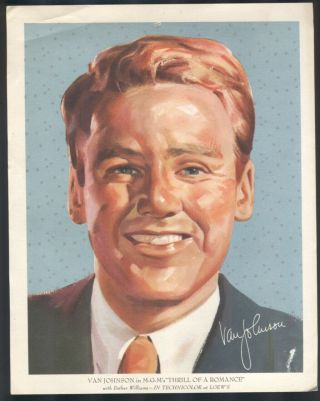 11 Van Johnson Color Giveaway Picture From Mgm 
