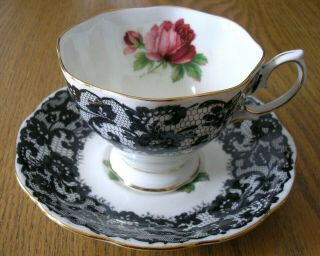 Vintage Royal Albert Senorita Bone China,  Teacup Tea Cup And Saucer