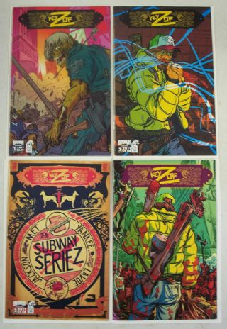 Key Of Z 1 2 3 4 Comic Set 1st Print Claudio Sanchez Amory Wars Zombies Coheed