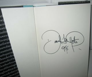 David Lee Roth Signed Crazy From The Heat Book Van Halen Autograph Rock