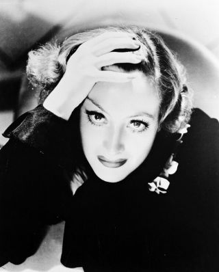 Joan Crawford Hollywood Glamour B&w 8x10 Photograph