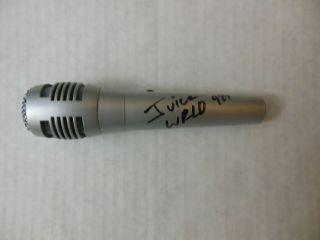 Juice Wrld Rapper Autographed Signed Pyle Microphone W/coa