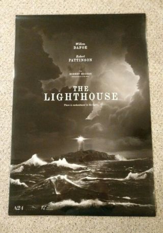 The Lighthouse 2019 A24 Ds 27x40 Movie Poster Robert Eggers