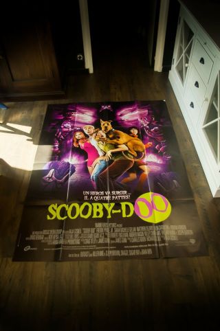 Scoobydoo 4x6 Ft French Grande Movie Poster 2002