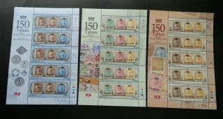 Malaysia 150 Years Straits Settlements Stamps 2017 Crown India (stamp Title Mnh