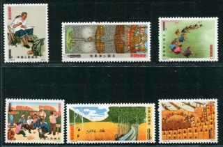 China 1974 Huhsien Paintings Complete Mnh Og Xf