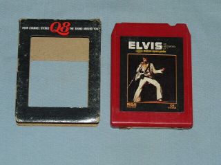 Elvis - " Madison Square Garden " Rca " Quad " Quadraphonic 8 Track Tape W/sleeve