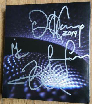 Tool " Autographed Hand Signed " Fear Inoculum Cd - All 4 Band Members (maynard)