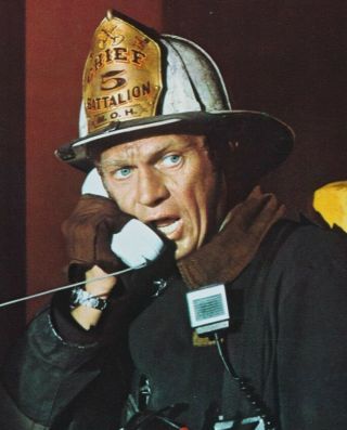The Towering Inferno Steve Mcqueen 8x10 Photo