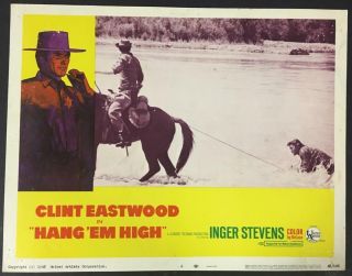 Bad Guy On Horse Drags Clint Eastwood Hang 