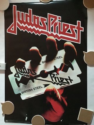 Judas Priest British Steel Poster