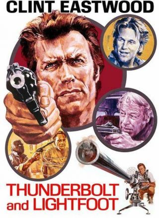 Thunderbolt And Lightfoot Dvd Action Adventure Widescreen Movie For Adults