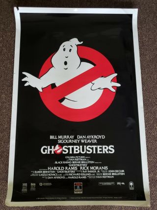 Ghostbusters 1984 Movie Poster Bill Murray 27 " X 41 "
