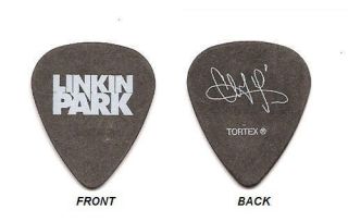 2 - Linkin Park Chester Bennington Tour Guitar Pick Pic 