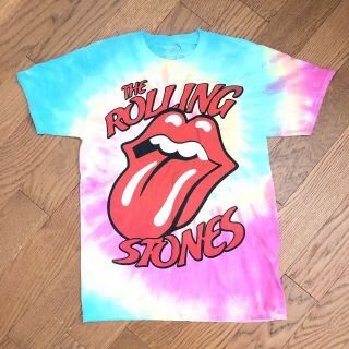 Rare Rolling Stones Tie Dye T - Shirt,  Size Medium