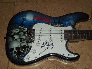 Rob Halford Judas Priest Signed Guitar Autographed Beckett Bas