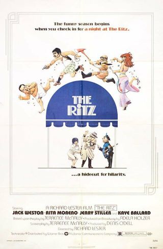 The Ritz 1976 U.  S.  One Sheet Poster