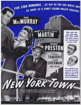 York Town - 1941 - Pressbook - 24 Pages,  No Cuts - Fred Macmurray