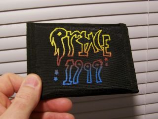 Vintage 80s Prince And The Revolution 1999 Nylon Bi - Fold Wallet Purple Rain