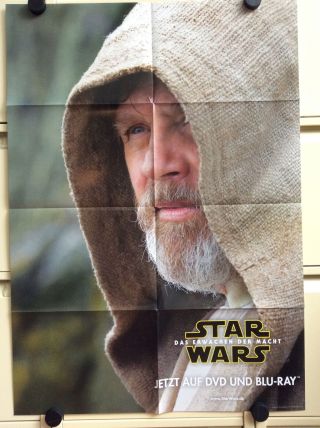 Star Wars Force Awakens Posters Set 7 DVD Store Promo Movie Portraits Luke Han 2