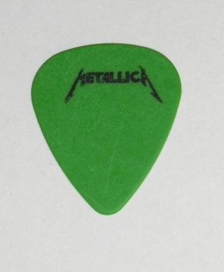 Metallica James Hetfield Guitar Pick Rare 1988 Justice Tour Worldwide