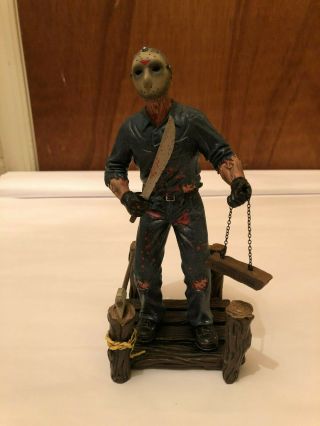 Cinema Screams Friday The 13th Poly Resin Statue
