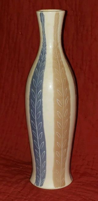Rare Mid Century Poole Pottery Shape 693 Freeform Contemporary Vase England
