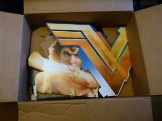 Wonder Woman Movie Dvd Store Display Standee W/shipping Box Dc