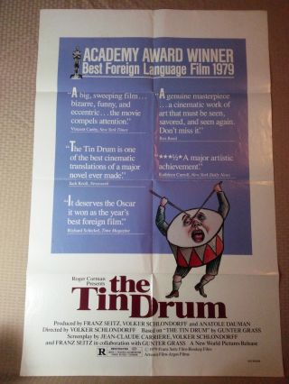 1979 " The Tin Drum " 27 " X41 " 1 Sheet One 1sh Movie Poster