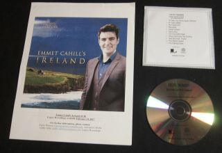 Emmet Cahill ‘ireland’ 2017 Press Kit W/cd