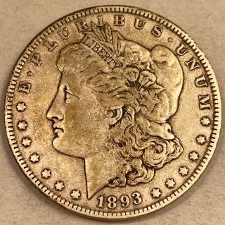 1893 P - Morgan Silver Dollar - Philadelphia - Key Date