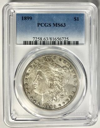 1899 P Morgan Dollar Pcgs Ms63 - Has Not Been To Cac