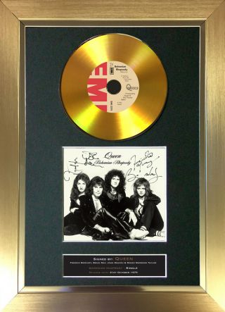 Queen Rare Signature/autographed Photograph - Museum Grade Freddie Mercury 180