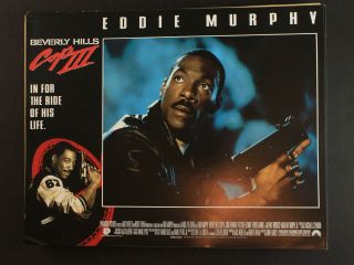 Complete Set Of 8 1994 Beverly Hills Cop Iii Movie Lobby Card Eddie Murphy