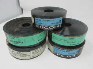 35MM MOVIE FILM PREVIEW THEATER TRAILER PLANET OF THE APES RUSH HOUR 2 RATE RACE 2