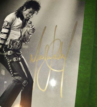 Michael Jackson Hand Signed Autograph 8x10 Photo 2