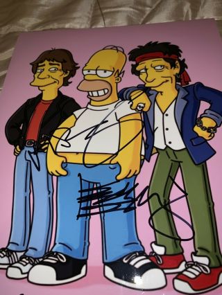 Rolling Stones Simpson’s 10 X 8 Signed By Mick Jagger Keith Richards & Matt G 2
